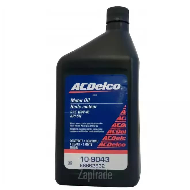 Купить моторное масло Ac delco Motor Oil SAE 10W-40 88862632 в интернет-магазине в Твери