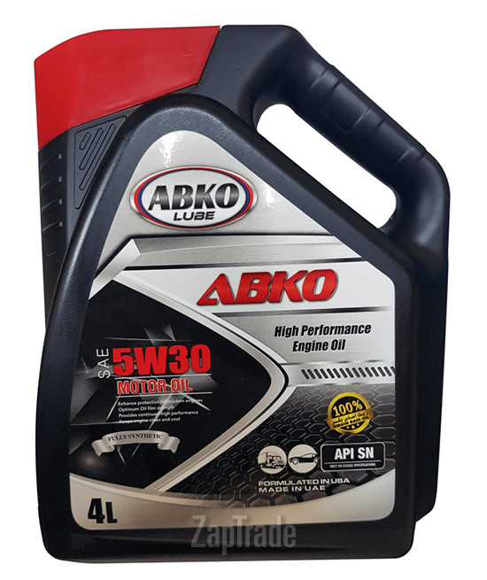 Купить моторное масло Abko Motor Oil 5W-30 10005304 в интернет-магазине в Твери