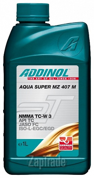 Купить моторное масло Addinol Aqua Super MZ 407 M 4014766072337 в интернет-магазине в Твери