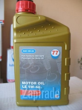 Купить моторное масло 77lubricants MOTOR OIL LE 5w-40 4226-1 в интернет-магазине в Твери