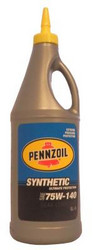    Pennzoil  Synthetic 75W-140 (GL-5), 071611905534  -  